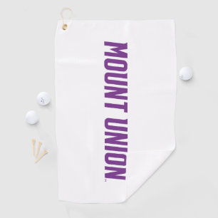 Mount Union Text Golf Towel