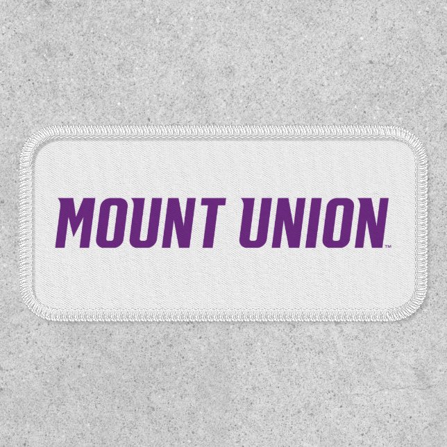 Mount Union Text Patch (Front)