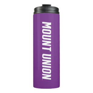 Mount Union Text Thermal Tumbler