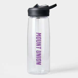 Mount Union Text Water Bottle