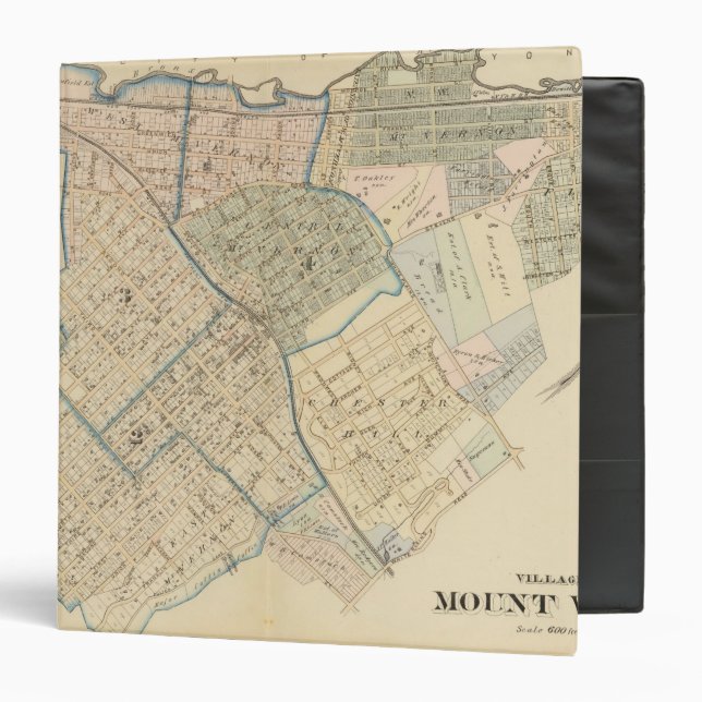 Mount Vernon, New York 3 Ring Binder (Front/Inside)