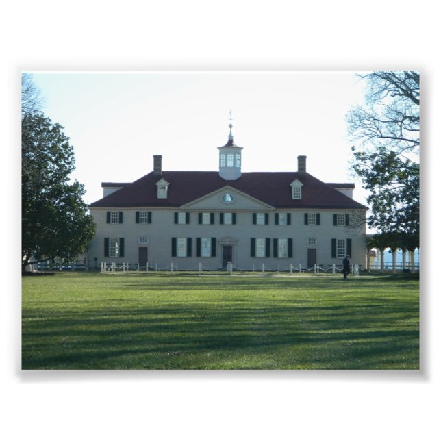 Mount Vernon Photo Print (Front)