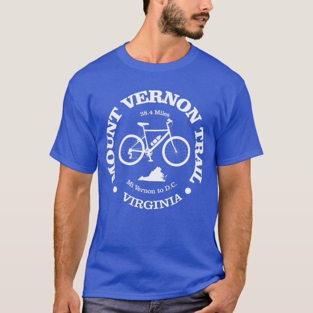 Mount Vernon Trail (cycling) T-Shirt (Front)