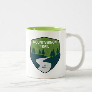 Mount Vernon Trail Two-Tone Coffee Mug