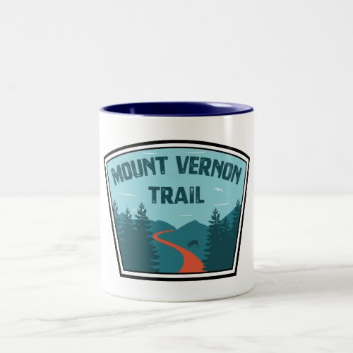 Mount Vernon Trail Two_Tone Coffee Mug