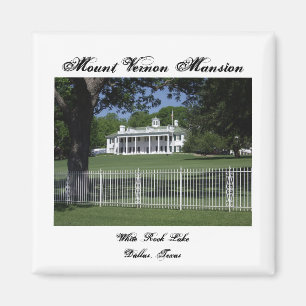 Mount Vernon White Rock Lake Magnet