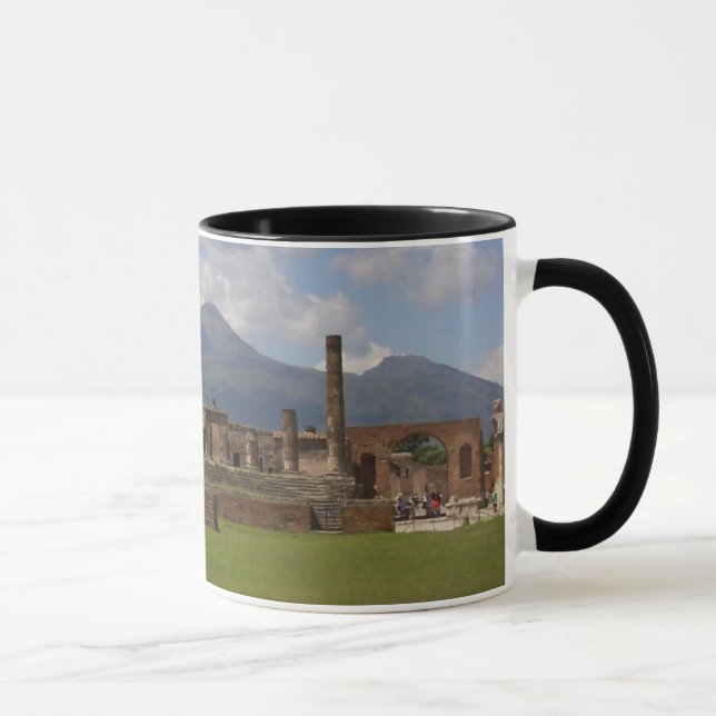 Mount Vesuvius, Pompeii Mug (Right)