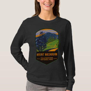 Mount Washburn Yellowstone National Park T-Shirt
