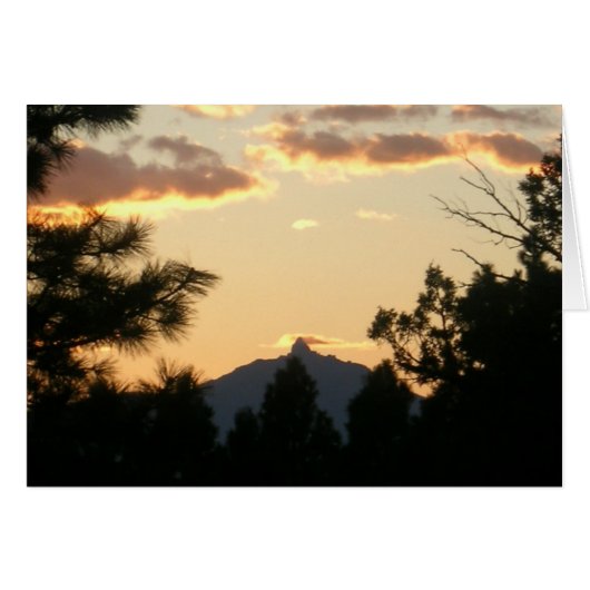 Mount Washington At Sunset Cards (Front Horizontal)