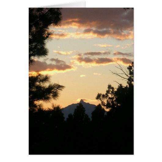 Mount Washington At Sunset Cards (Front)