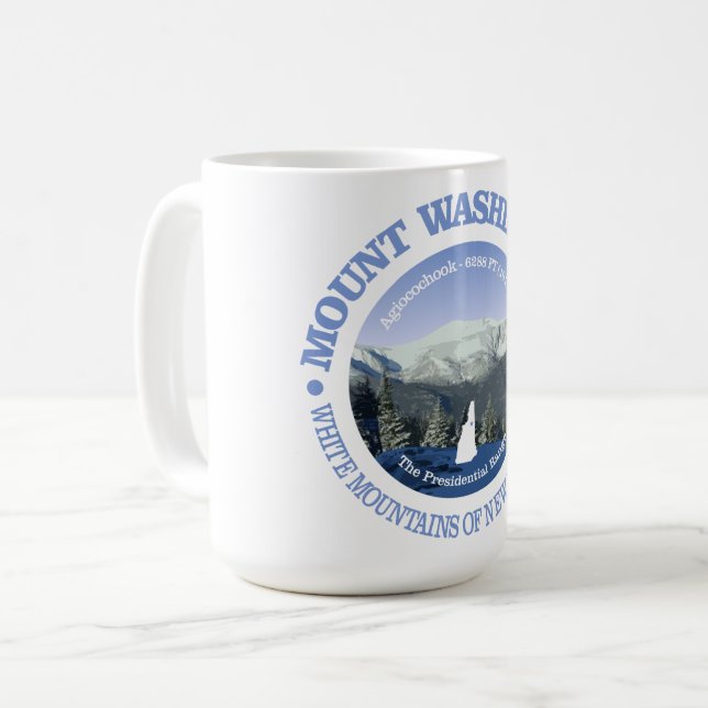 Mount Washington Coffee Mug (Front Left)
