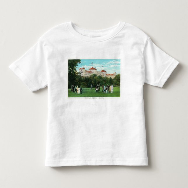 Mount Washington Hotel View of Golf Gallery Toddler T-shirt (Front)
