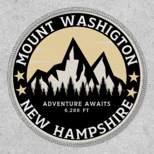 Mount Washington Mountain Landscape Souvenir Patch
