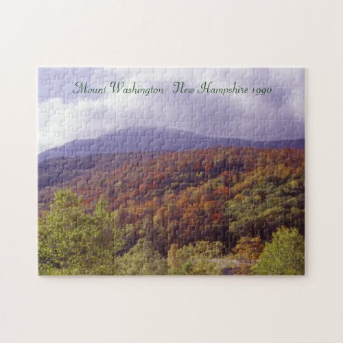 Mount Washington New Hampshire Jigsaw Puzzle