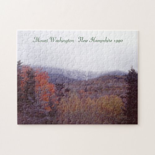 Mount Washington New Hampshire Jigsaw Puzzle