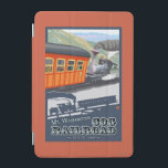 Mount Washington, New HampshireCog Railroad iPad Mini Cover<br><div class="desc">Mount Washington,  New Hampshire - Cog Railroad - Lantern Press Original Poster -   was created in 2008. This image depicts scenes from Mount Washington,  NH.</div>