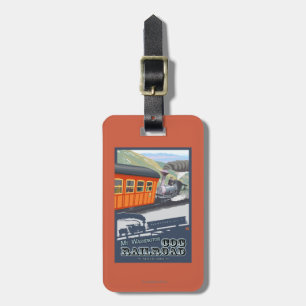 Mount Washington, New HampshireCog Railroad Luggage Tag