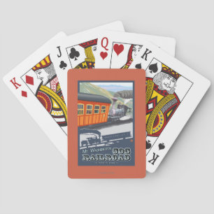 Mount Washington, New HampshireCog Railroad Poker Cards