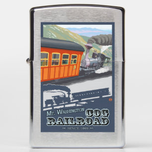 Mount Washington, New HampshireCog Railroad Zippo Lighter