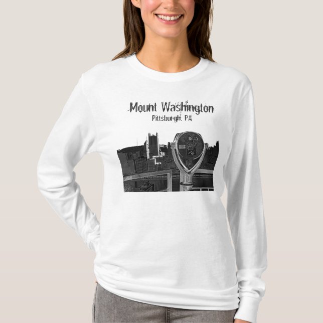 Mount Washington, Pittsburgh, PA T-Shirt (Front)