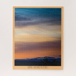 Mount Washington Sunset Jigsaw Puzzle