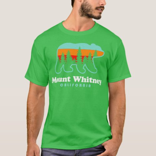 Mount Whitney Hike California Mt Whitney Souvenir T_Shirt