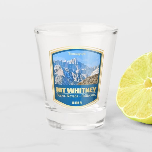 Mount Whitney (PF) Shot Glass (Front)