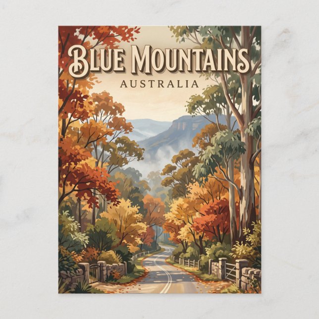 Mount Wilson Australia Postcard (Front)