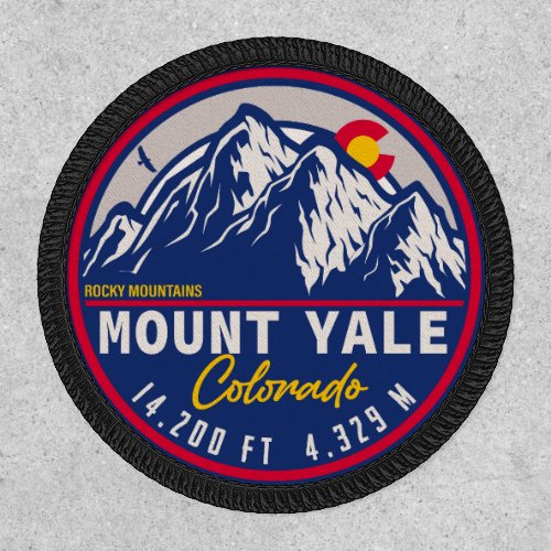 Mount Yale Colorado _ 14ers fourteener climbing Patch