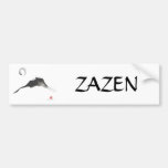 Mountain, A Sumi-e Bumper Sticker at Zazzle