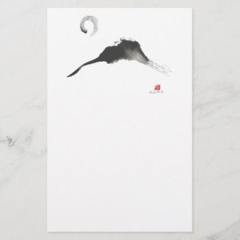 Mountain  A Sumi-e Stationery by Flow_Studios at Zazzle