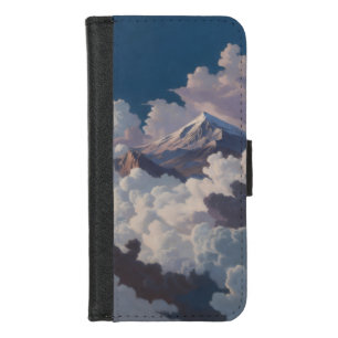 Mountain above the clouds iPhone 8/7 wallet case