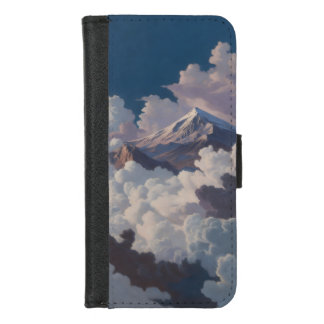 Mountain above the clouds iPhone 8/7 wallet case