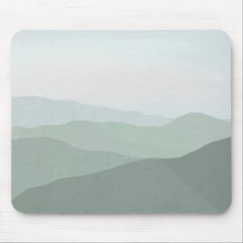 Mountain Abstract Cute Mousepad  Co-worker Gift Mouse Pad by HappyDesignCo at Zazzle