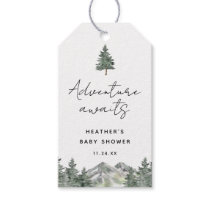 Mountain Adventure Awaits Favors Thank You Gift Tags