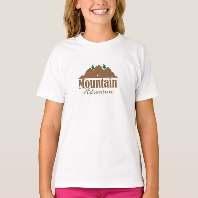 Mountain Adventure Design t-shirt, t-shirt design, (Front)