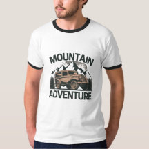 Mountain Adventure: Rugged Car in Majestic Peaks