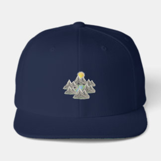 Mountain Adventure – Watercolor Nature Hat