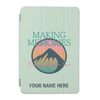 Mountain Adventures Making Memories iPad Cover