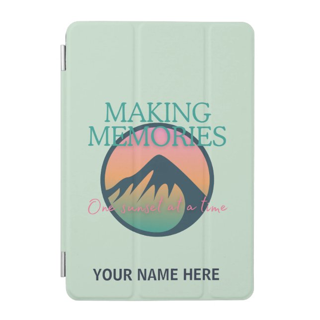 Mountain Adventures Making Memories iPad Cover (Front)