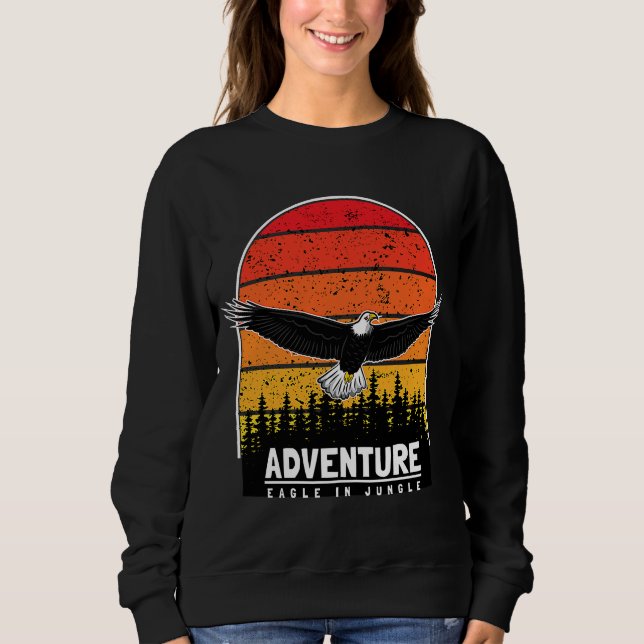 Mountain and Forest Scene  123 Sweatshirt (Front)