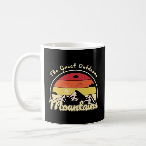 Mountain and Forest Scene  49  Coffee Mug
