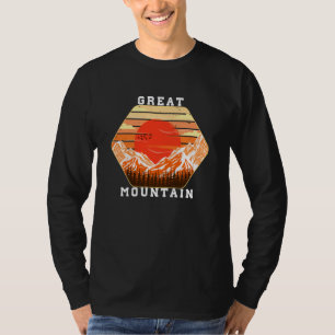 Mountain and Forest Scene  50 T-Shirt