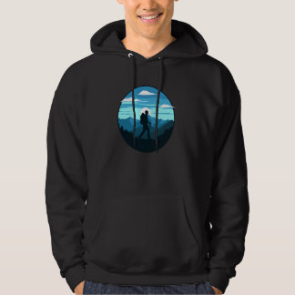 Mountain and Forest Scene 61 Hoodie