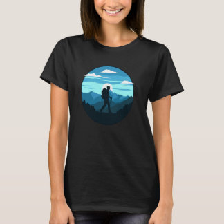 Mountain and Forest Scene 61 T-Shirt