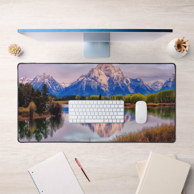 Mountain and Lake Desk Mat (Office 1)
