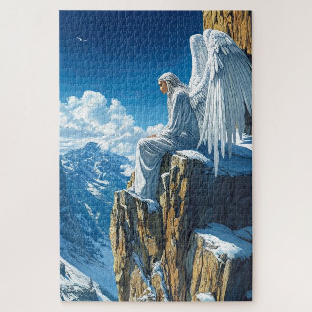 Mountain Angel Jigsaw Puzzle (Vertical)
