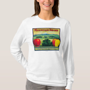 Mountain Apple Crate LabelHood River, OR T-Shirt