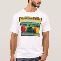 Mountain Apple Crate LabelHood River, OR