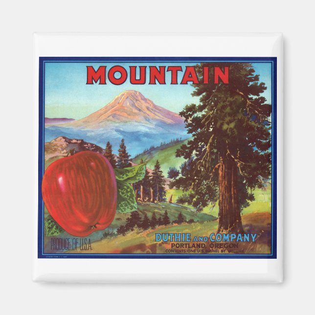 Mountain Apples Magnet (Front)